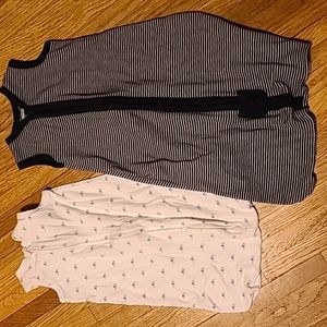 2 Infant Sleeveless Wearable Sleeping Bag